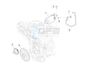 GTS 300 HPE 4T-4V IE ABS E4 (EMEA) drawing Stater - Electric starter