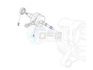 Zip 50 4T 25 Km-h (EMEA) drawing Crankshaft