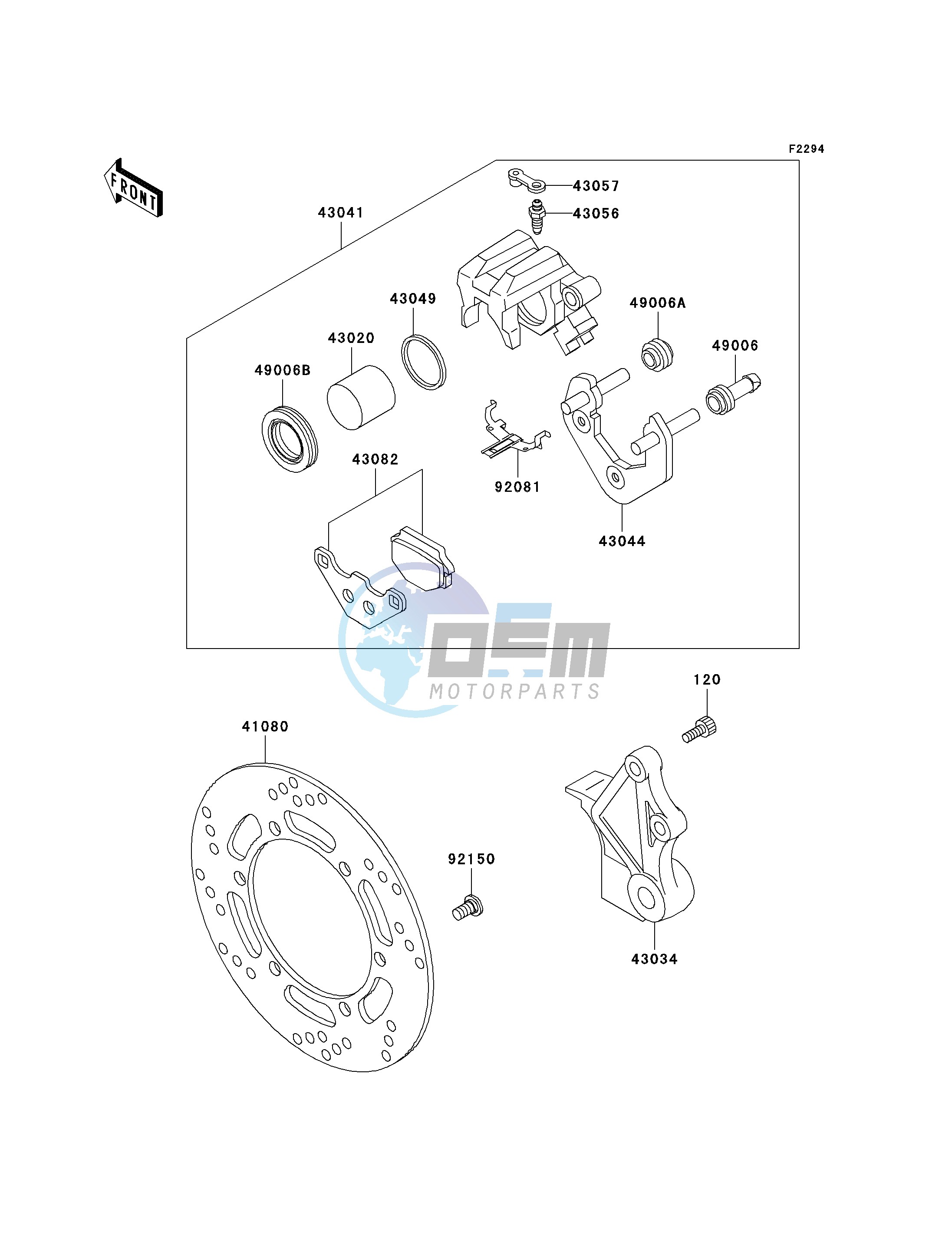 REAR BRAKE-- A15 - A17- -