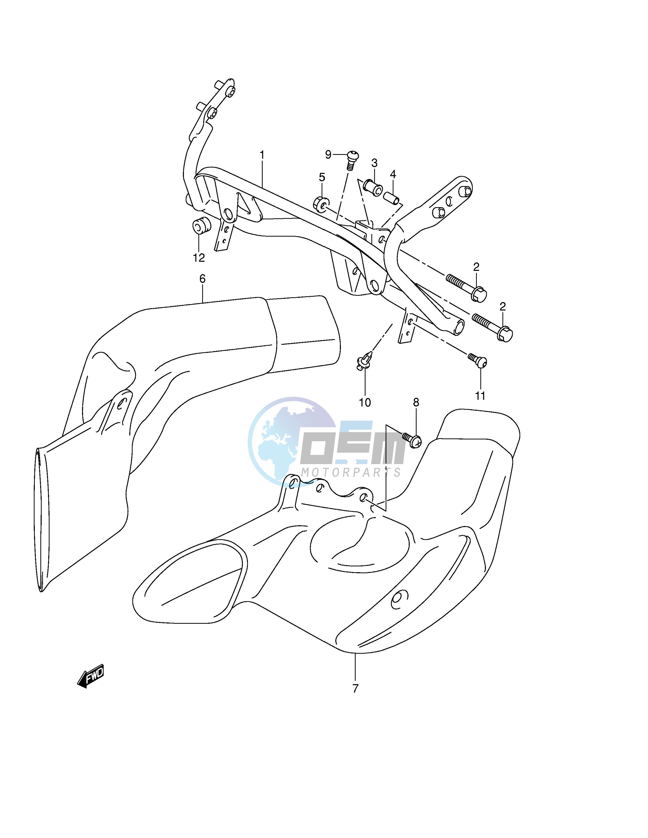 COWL BODY INSTALLATION PARTS