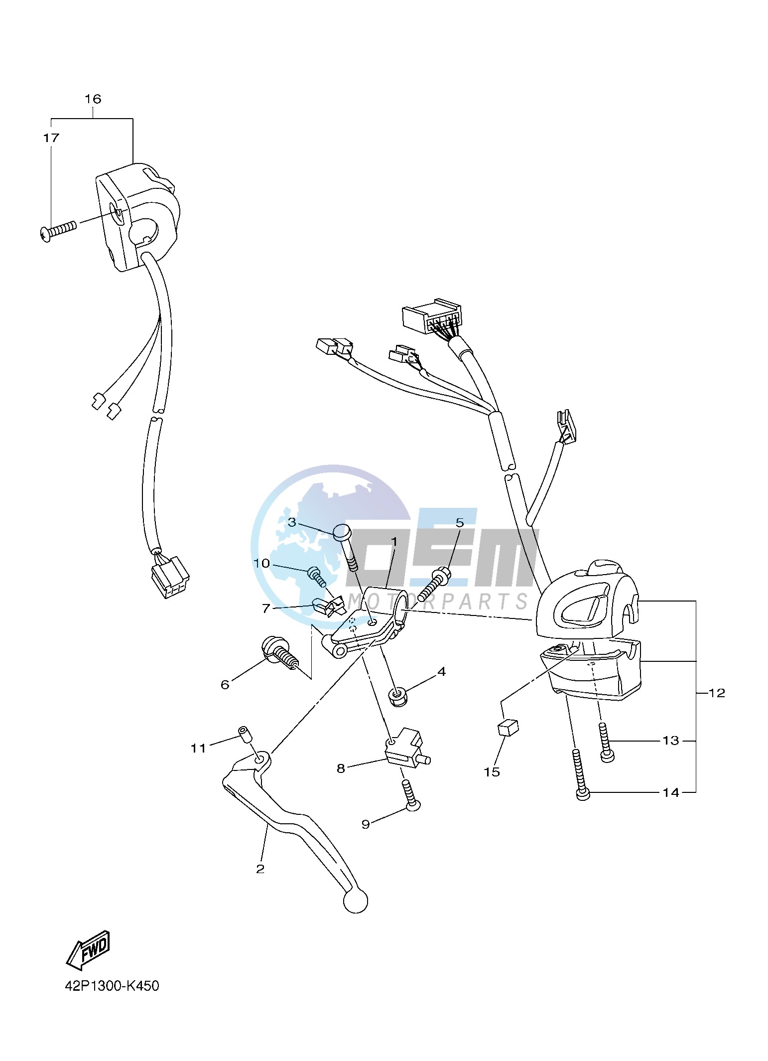 HANDLE SWITCH & LEVER