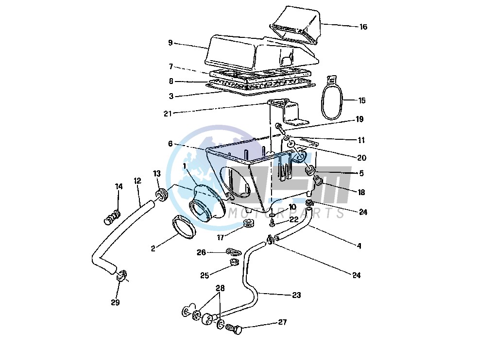 AIR INDUCTION-OIL VENT