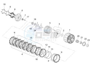 RSV4 1000 RR (APAC) (AUS, CP, NZ) drawing Clutch