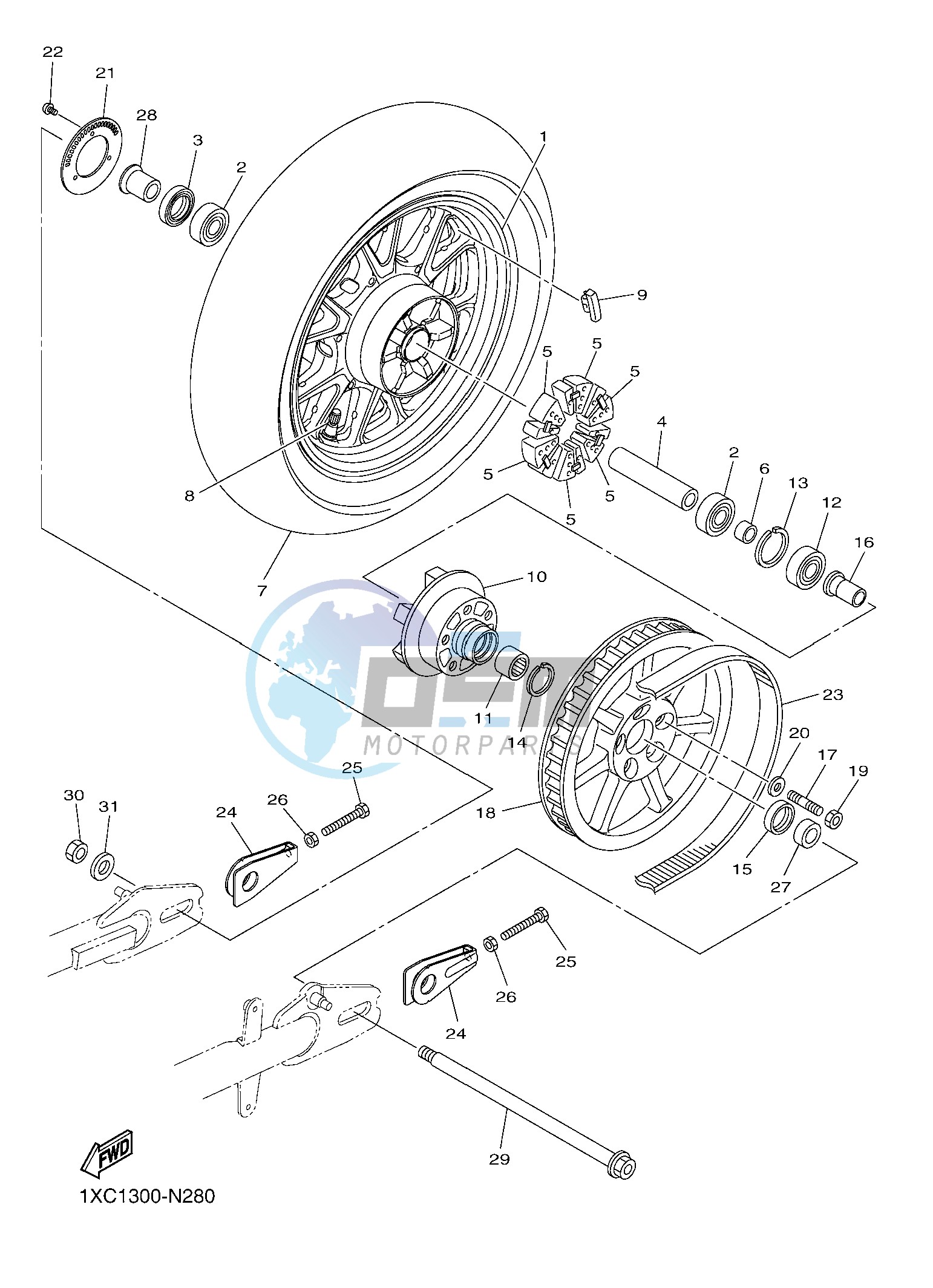 REAR WHEEL