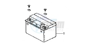 DD50 drawing BATTERY