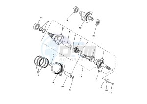 ATV 400 drawing CRANKSHAFT PISTON