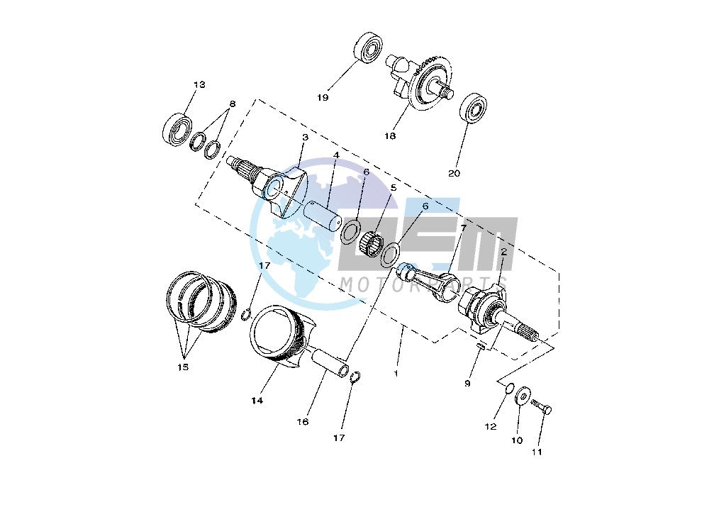 CRANKSHAFT PISTON