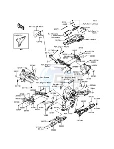 Z800 ZR800EGF UF (UK FA) XX (EU ME A(FRICA) drawing Frame Fittings