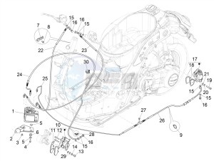 GTV 300HPE SEI GIORNI IE E4 ABS (EMEA) drawing ABS Brake system