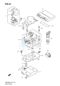 GSR750 ABS EU drawing ELECTRICAL