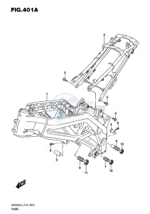 SV650S EU drawing FRAME