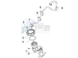 X7 250 ie Euro 3 drawing Supply system