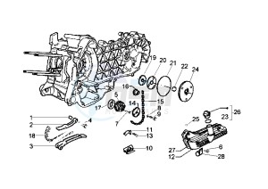 Beverly RST 250 drawing Oil pump