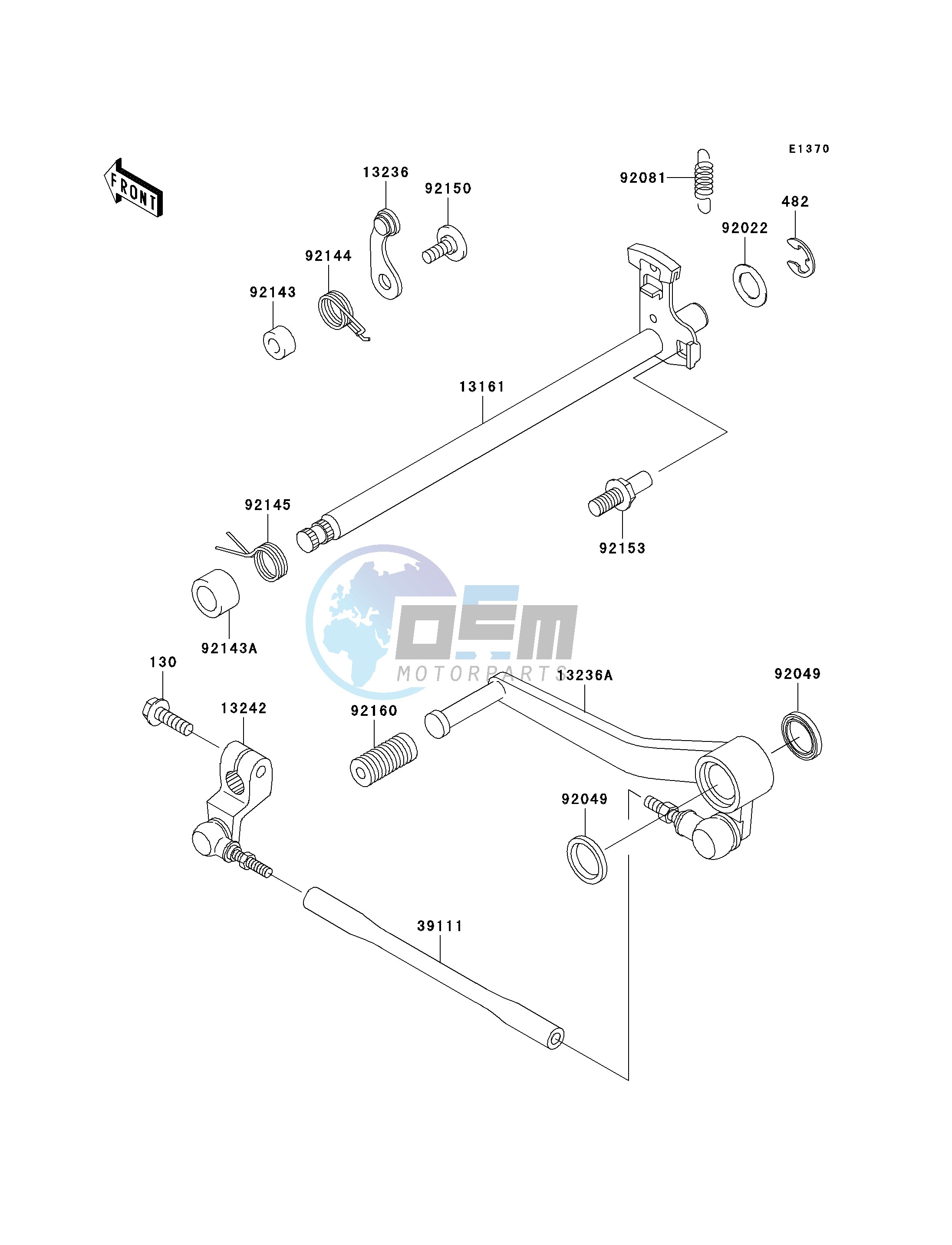 GEAR CHANGE MECHANISM