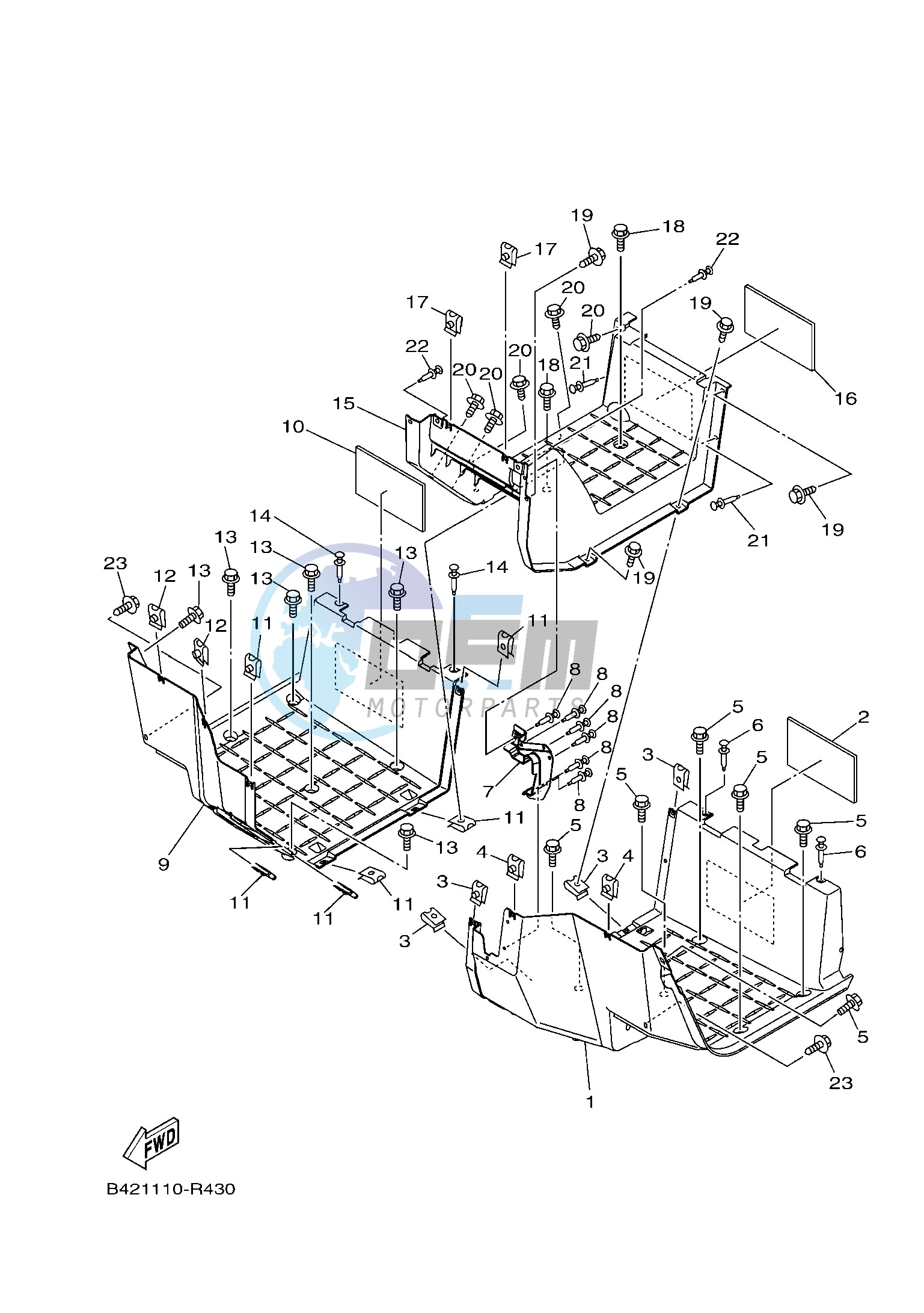 STAND & FOOTREST