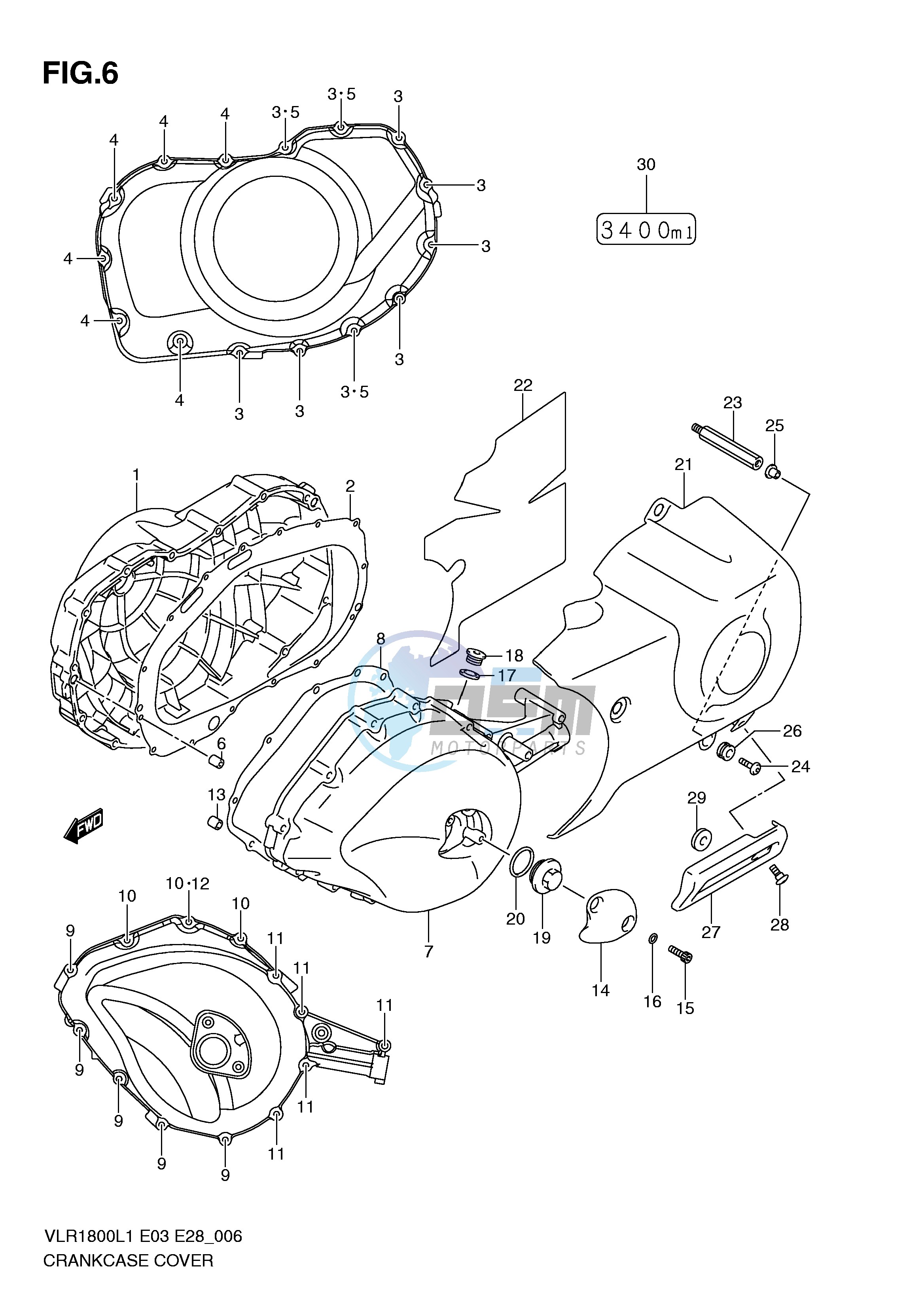 CRANKCASE COVER