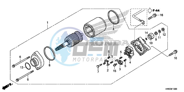 STARTER MOTOR