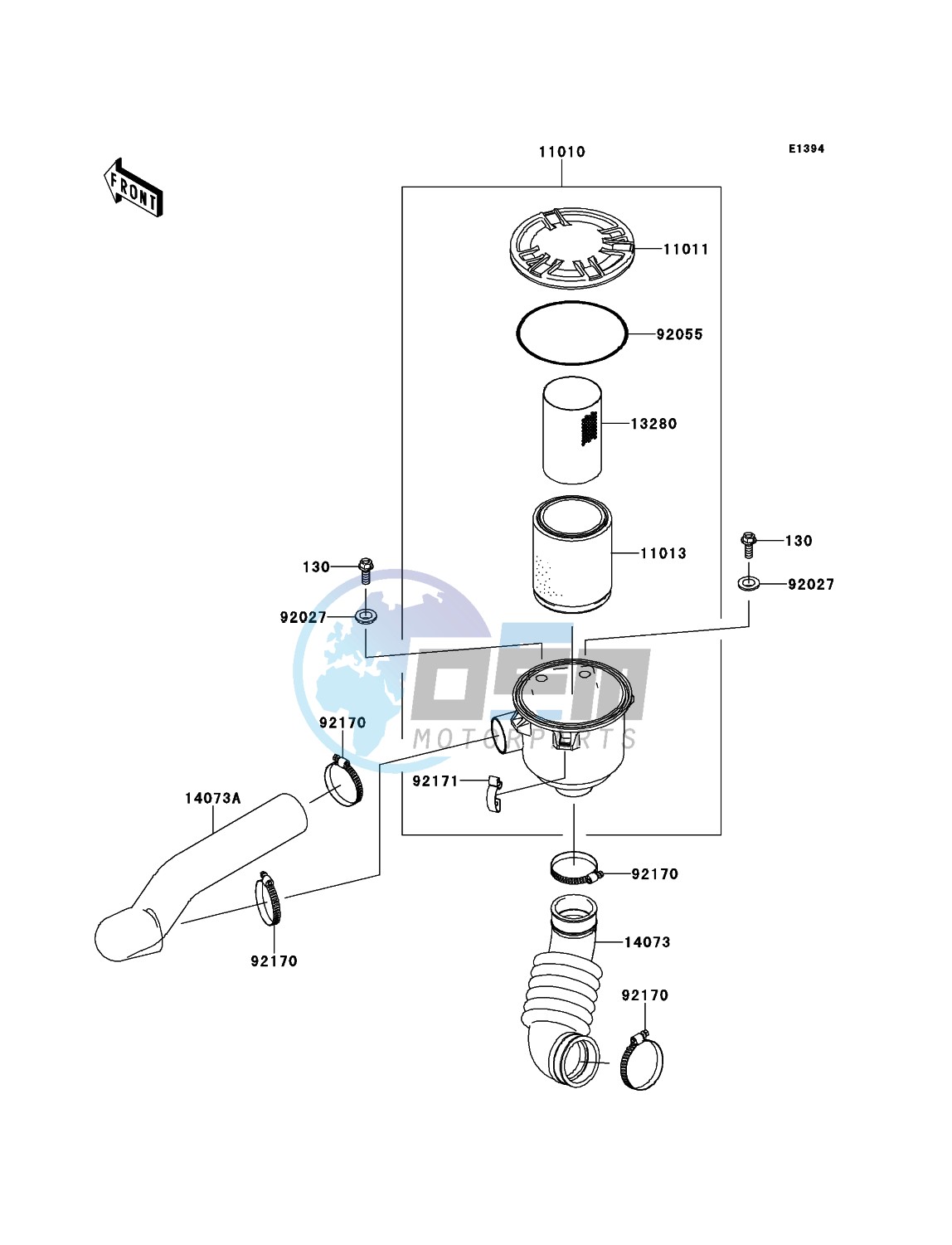 Air Cleaner-Belt Converter