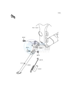 NINJA ZX-10R ZX1000JFFA FR XX (EU ME A(FRICA) drawing Stand(s)