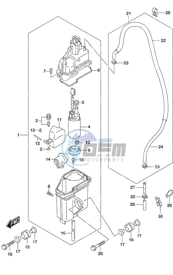 Fuel Vapor Separator