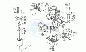 Nevada 750 Club Club drawing Carburettor