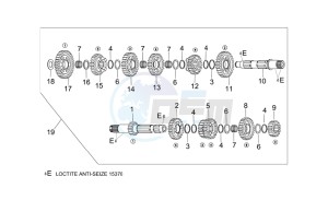 ETV 1000 Capo Nord - Rally Capo Nord drawing Gear box