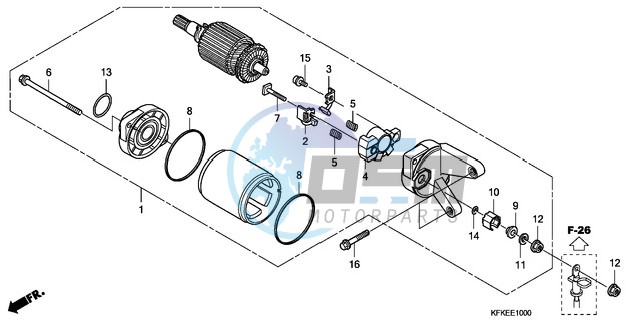 STARTER MOTOR