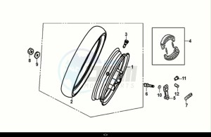 JET 14 125 AC (XC12W2-EU) (E5) (M1) drawing REAR WHEEL