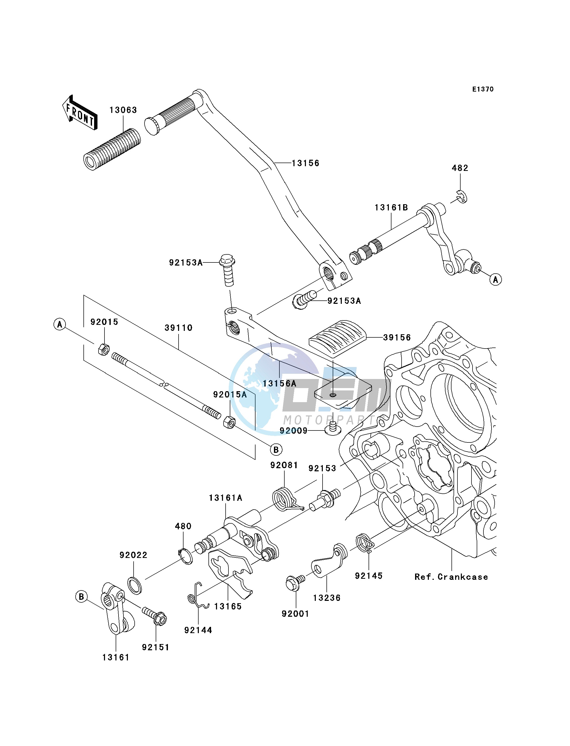 GEAR CHANGE MECHANISM