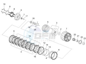 RSV4 1000 RR E4 ABS (NAFTA) drawing Clutch