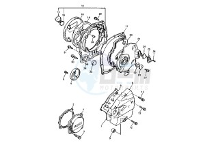 XJR 1200 drawing CRANKCASE COVER