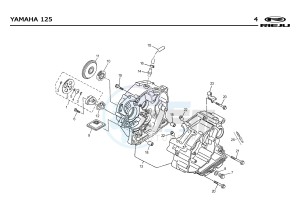 SMX 125 4T drawing T04  CRANKCASE