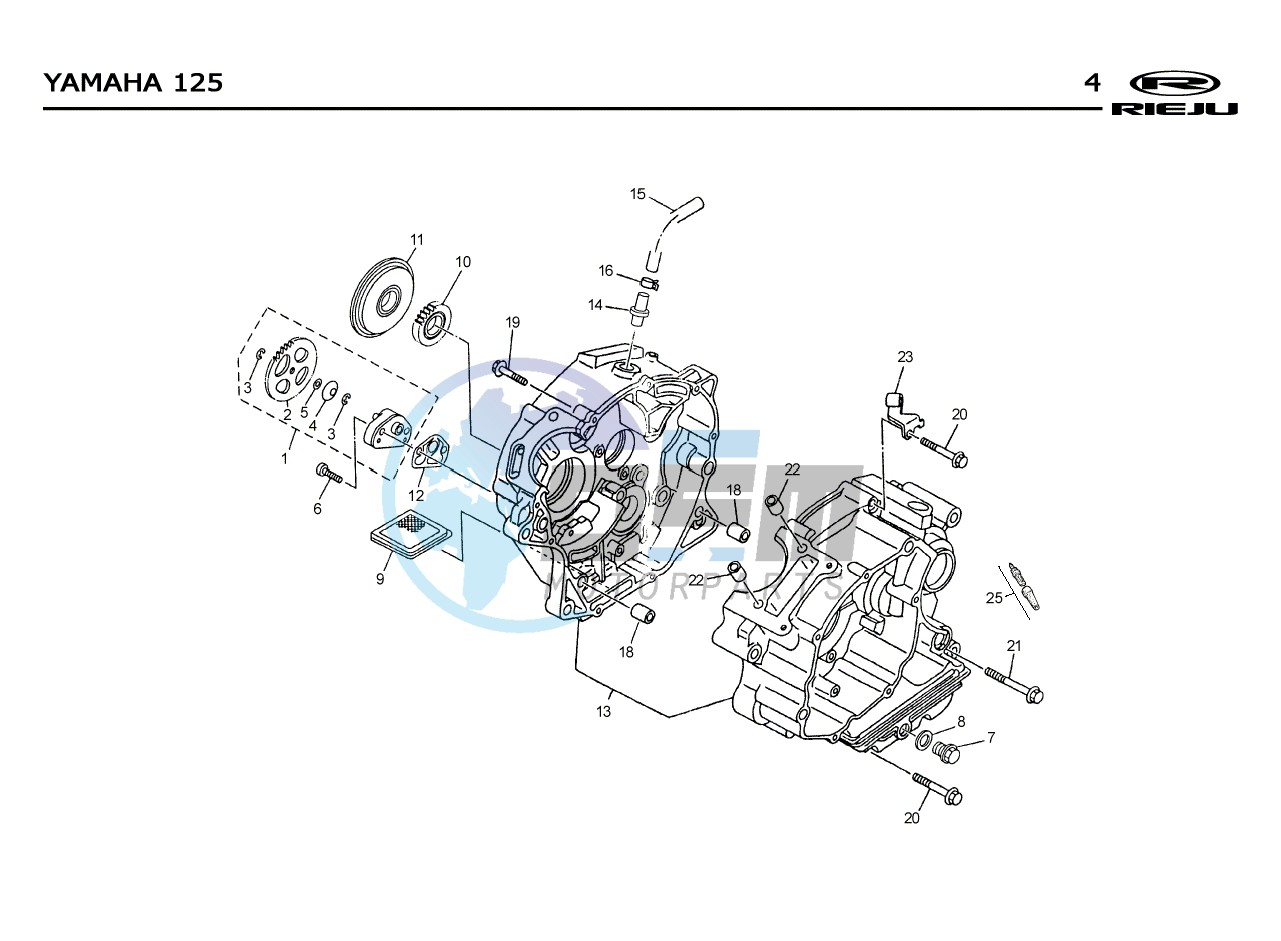 T04  CRANKCASE