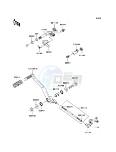 VN900_CUSTOM VN900C8F GB XX (EU ME A(FRICA) drawing Gear Change Mechanism