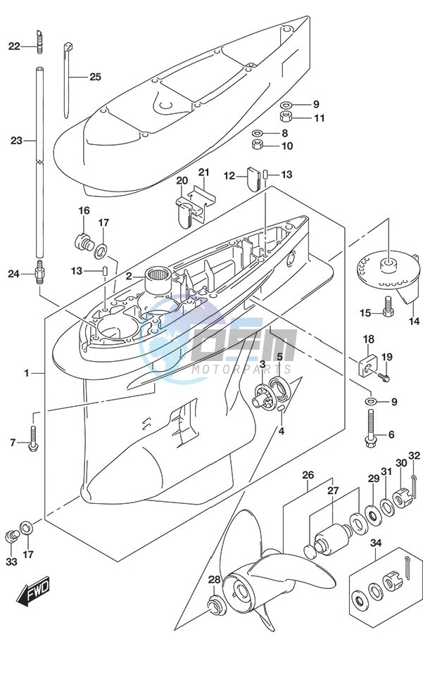 Gear Case (C/R)