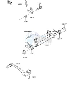 KXT 250 B [TECATE] (B2) [TECATE] drawing GEAR CHANGE MECHANISM