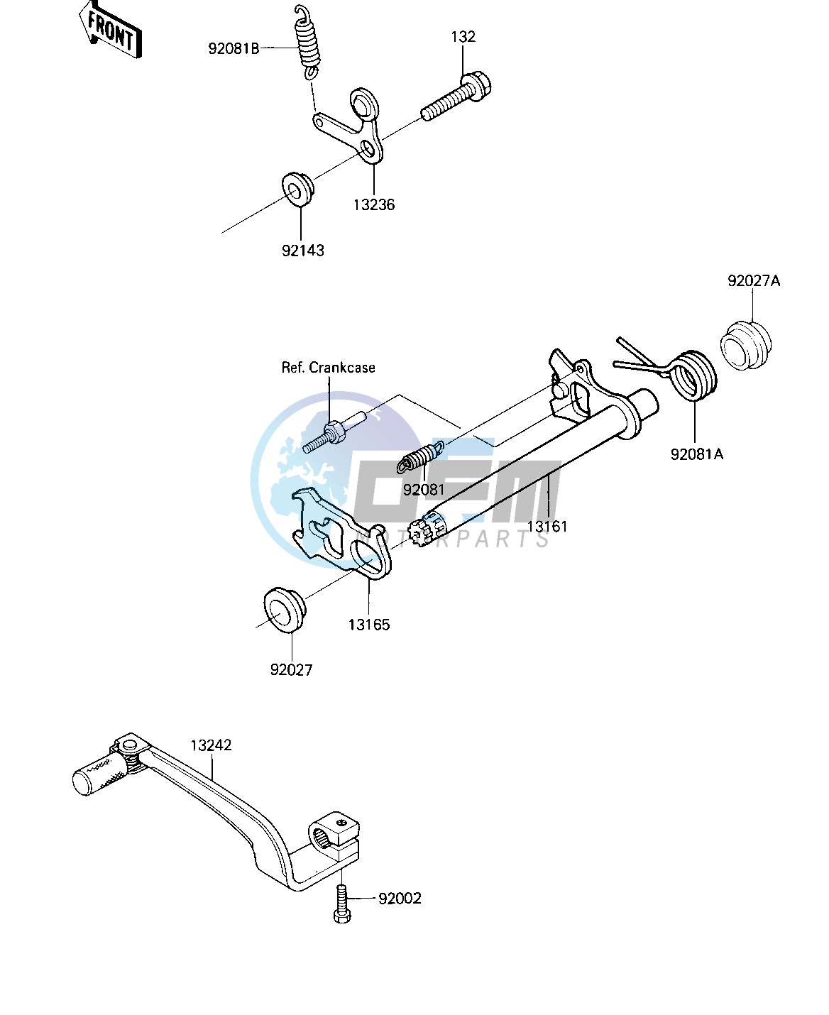 GEAR CHANGE MECHANISM