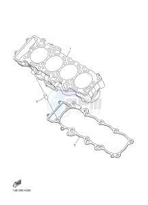 YZF-R1 998 R1 (1KBJ 1KBK) drawing CYLINDER