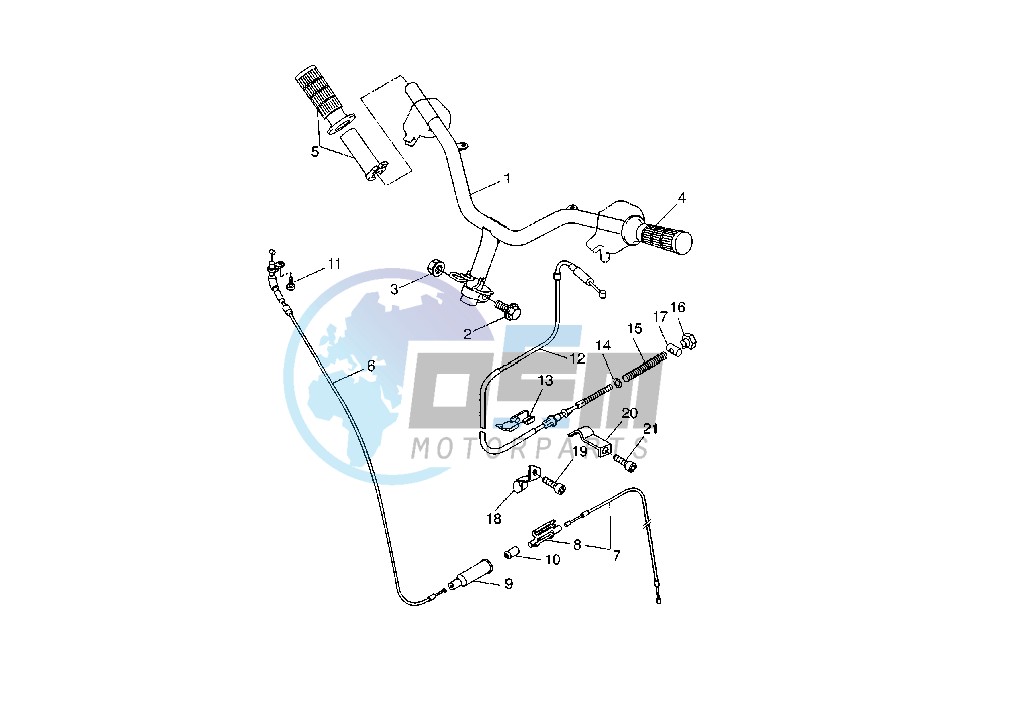 STEERING HANDLE- CABLE