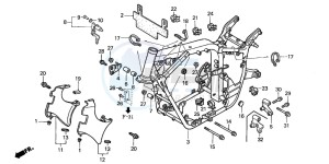 NV750C2 drawing FRAME BODY