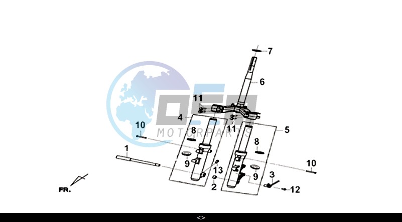 STRG. STEM - R-L CUSHION