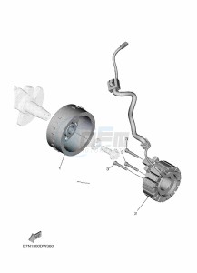 MT-09 MTN890 (B7NJ) drawing GENERATOR