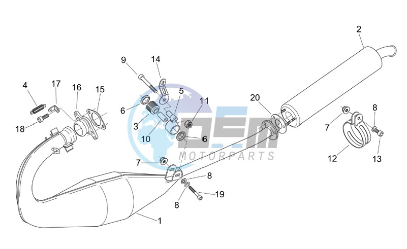 Exhaust unit