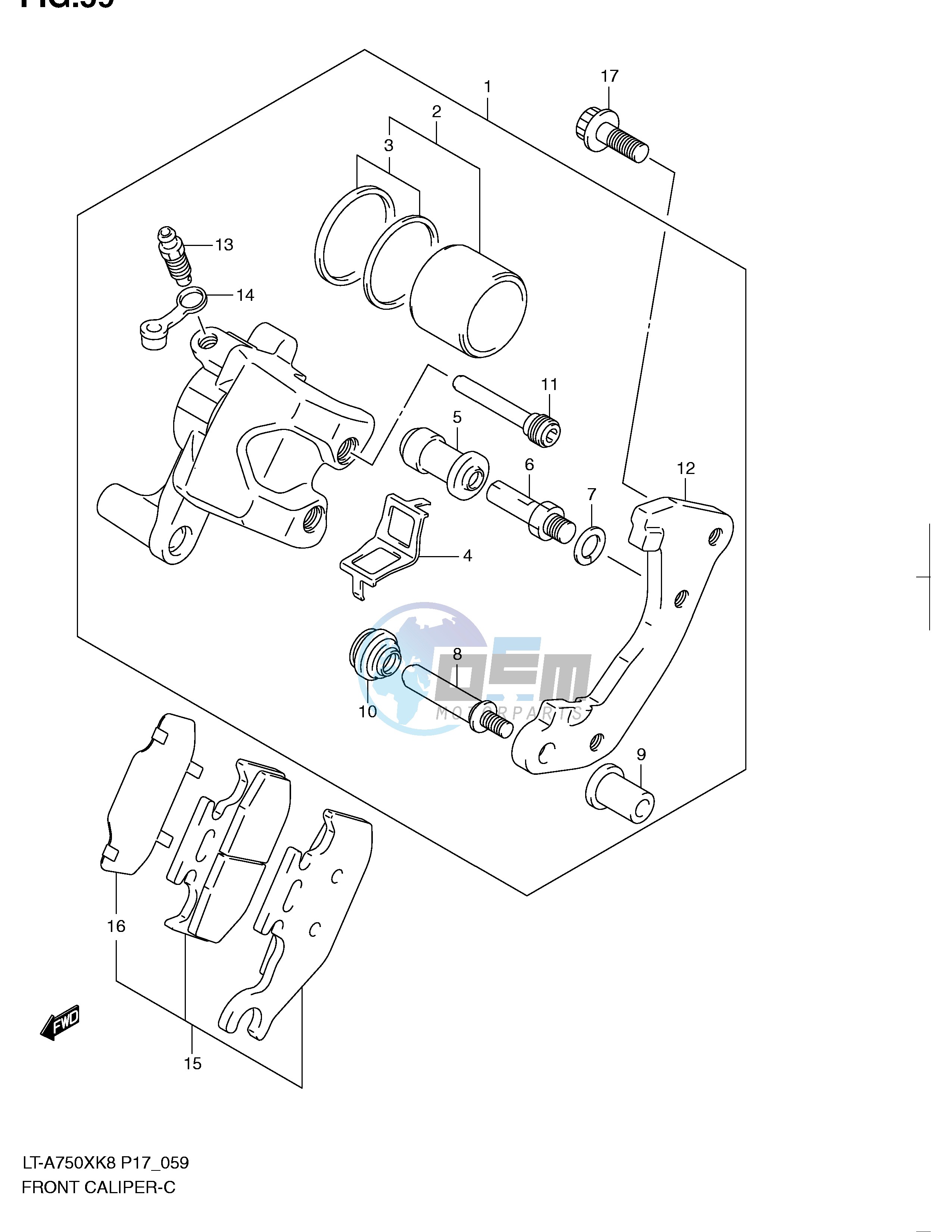 FRONT CALIPER