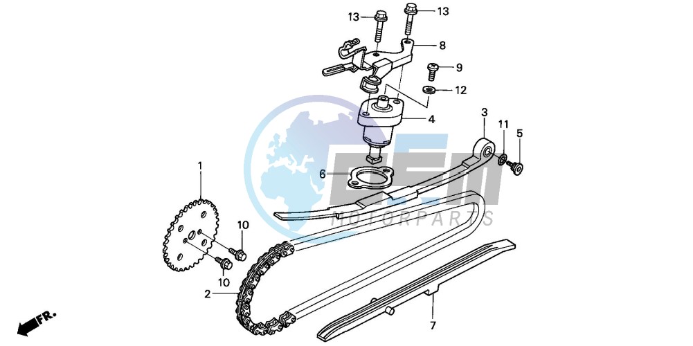 CAM CHAIN/TENSIONER