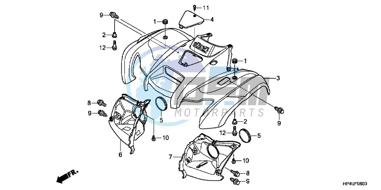 GEARSHIFT DRUM (NC750X/XA)