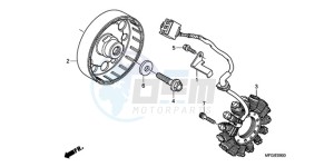 CB600FA Europe Direct - (ED / 25K) drawing GENERATOR