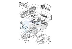 XP T-MAX BLACK MAX 500 drawing SUB TRANSMISSION