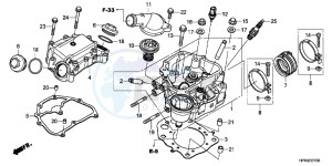 TRX420FPEC drawing CYLINDER HEAD