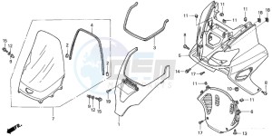 NSS250 JAZZ drawing FRONT COVER (NSS2501/NSS250A)